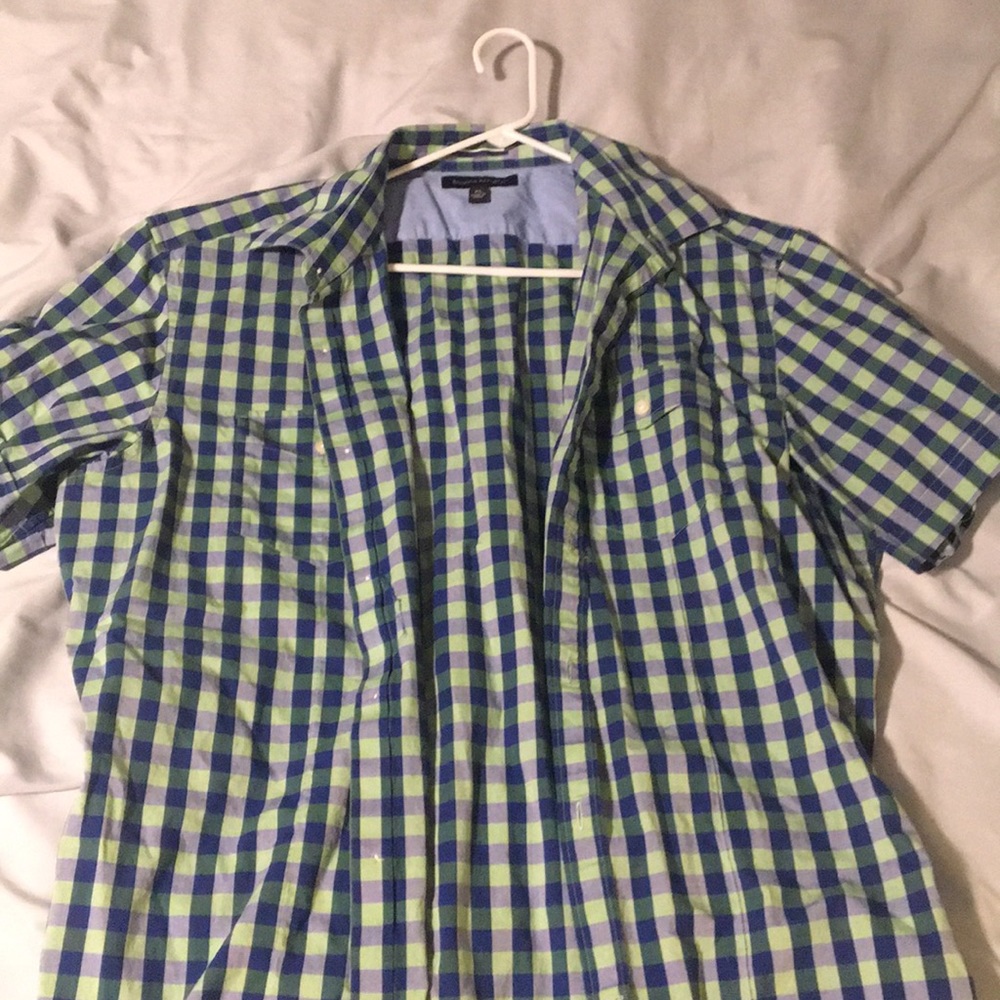 Banana Republic short sleeve button-down